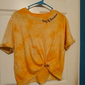 Rays Of Sunshine Crop Top